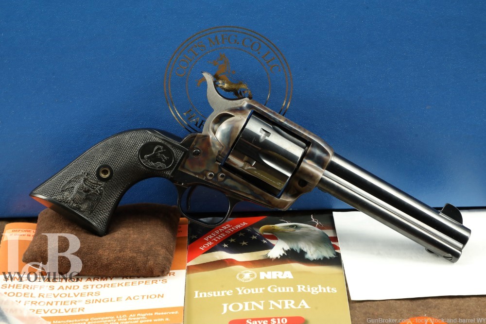 Colt Third 3rd Gen SAA Single Action Army 4.75” .45 LC Revolver w/ Box