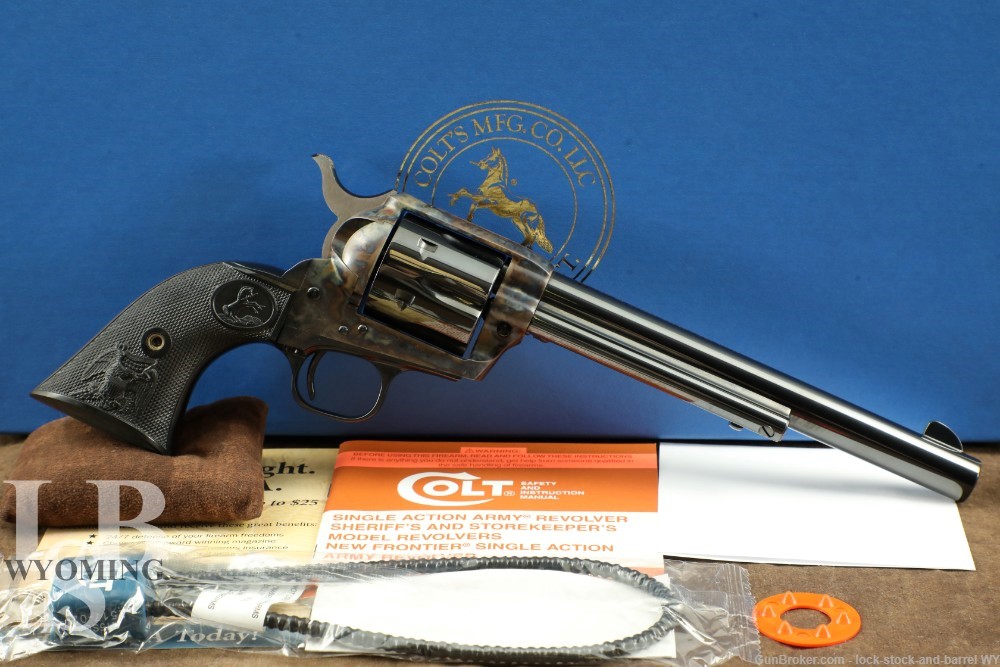 Colt Third 3rd Gen SAA Single Action Army 7.5″ .357 Magnum Revolver w/ Box