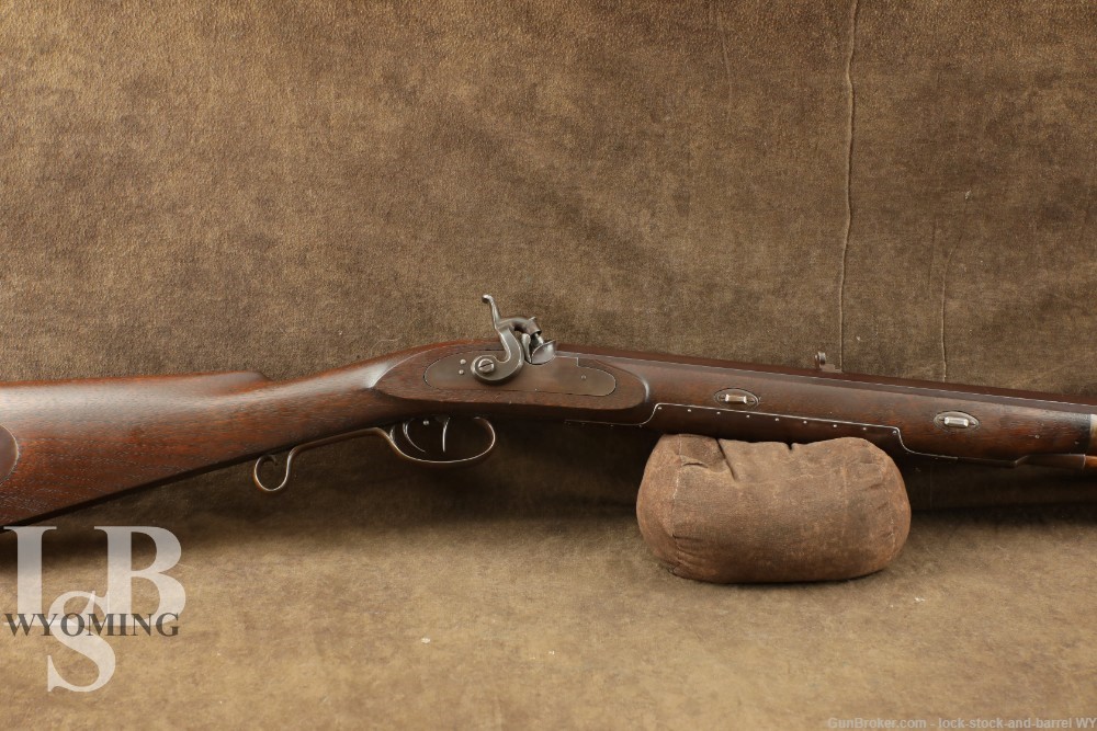 Contemporary Custom J Hawken .62 Cal Percussion Plains Rifle ATF Antique