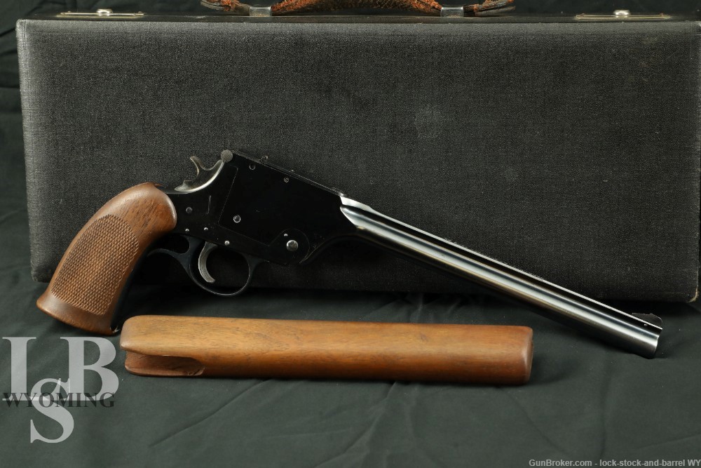 Harrington and Richardson H&R Model 195 .22 Cal Competition Pistol C&R