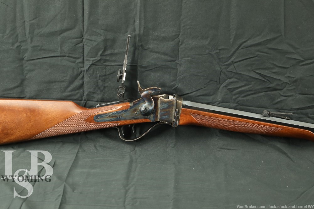 Italian Pedersoli Sharps Model 1874 32” 45-70 U.S. Gov Single Shot Rifle