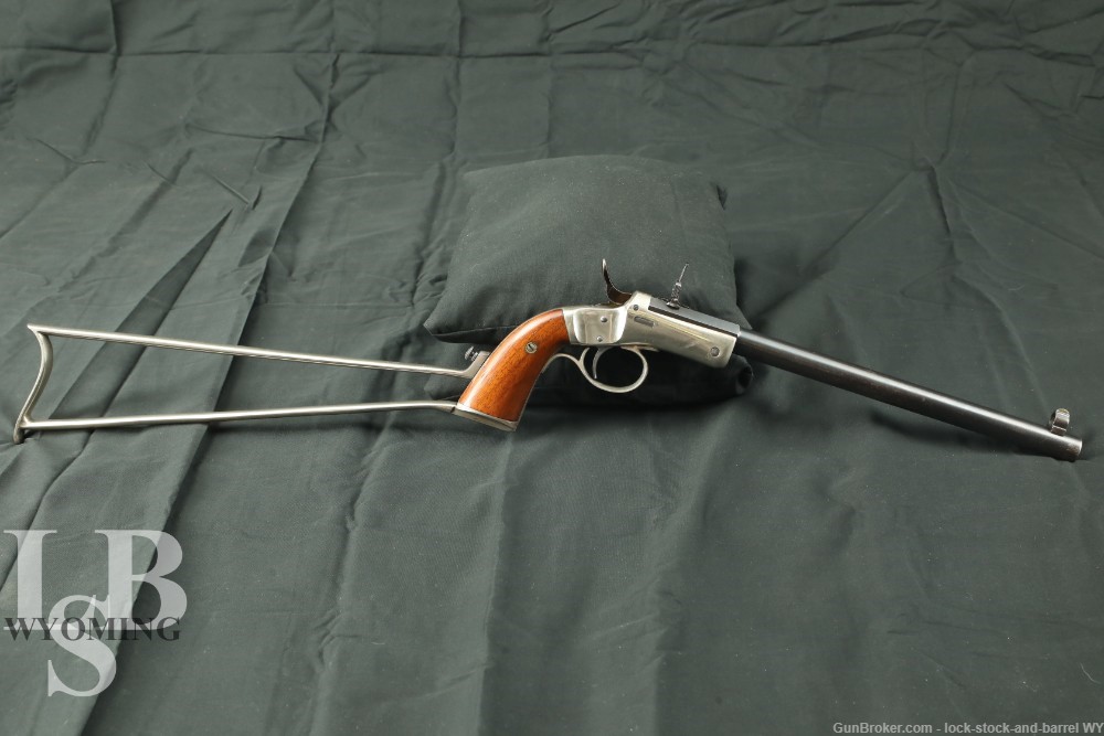 J. Stevens “Tip- Up” Model 40 .22cal. 10 inch barrel ca.1890s