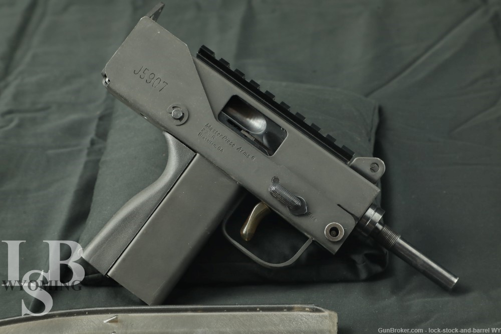 MasterPiece Arms MPA22 .22LR 5” Side-Charging Cobray MAC-10 Pistol MAC-11