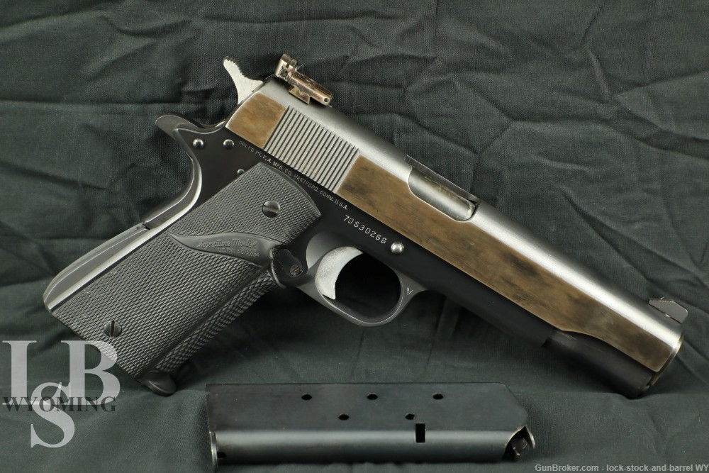 Mix Parts Colt 1911 W/ Rand Slide .45 ACP 5″ Semi-Auto Pistol