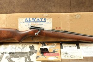 Pre-64 Winchester Model 43 Standard .22 Hornet Bolt Action Rifle C&R 1950