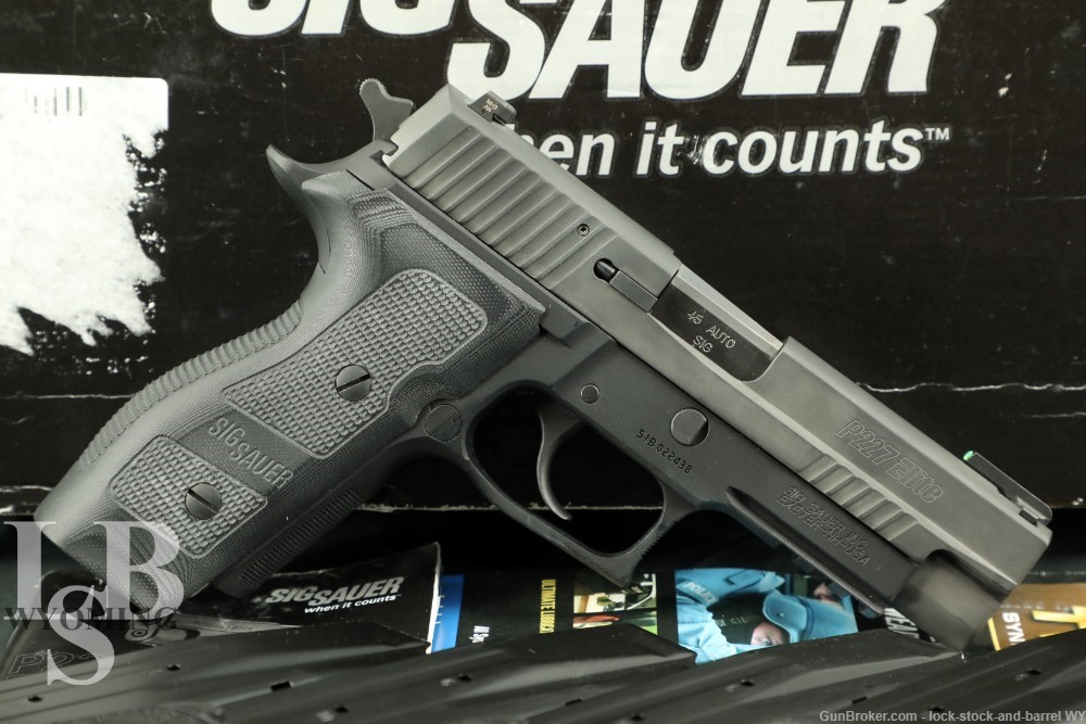 Sig Sauer P227 Elite .45 ACP 4.5″ Double-Action/ Semi-Auto Pistol