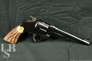 Smith & Wesson .44 Hand Ejector 3rd Model Blued 6.5” DA/SA Revolver C&R