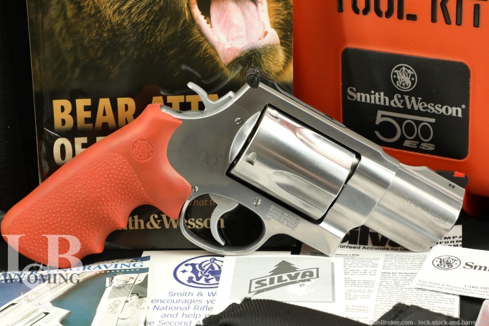 Smith & Wesson Model 500ES Bear Survival Kit 2 3/4″ 5-Shot DA/SA Revolver