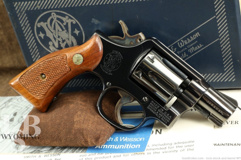 Smith & Wesson S&W Model 10-5 M&P .38 Spl 2” DA/SA Revolver, 1977