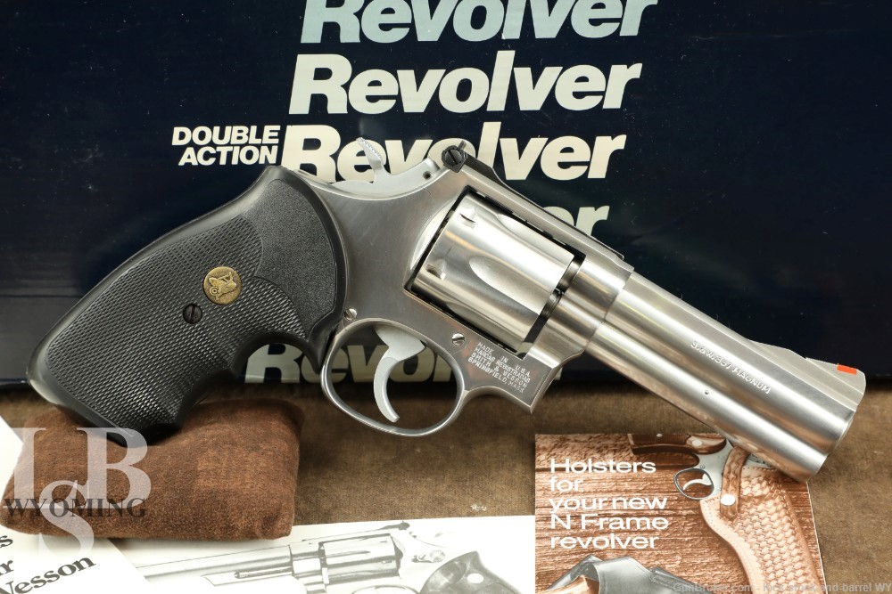 Smith & Wesson S&W Model 686 No Dash .357 Mag 4” DA/SA Revolver MFD 1983