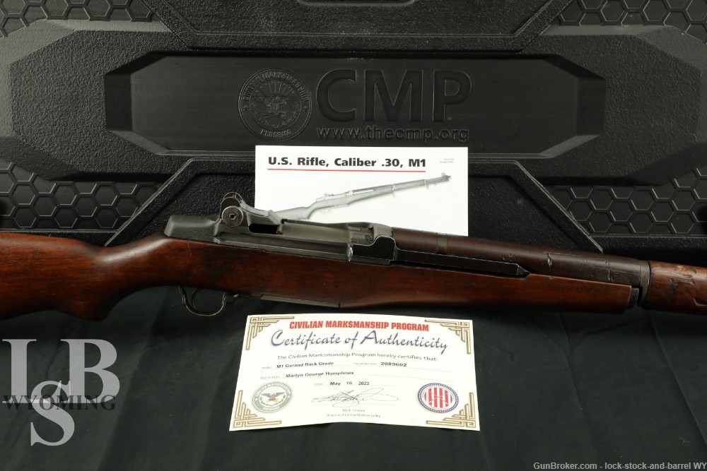 WWII Springfield CMP Rack Grade M1 Garand .30-06 Semi-Auto Rifle C&R 1943