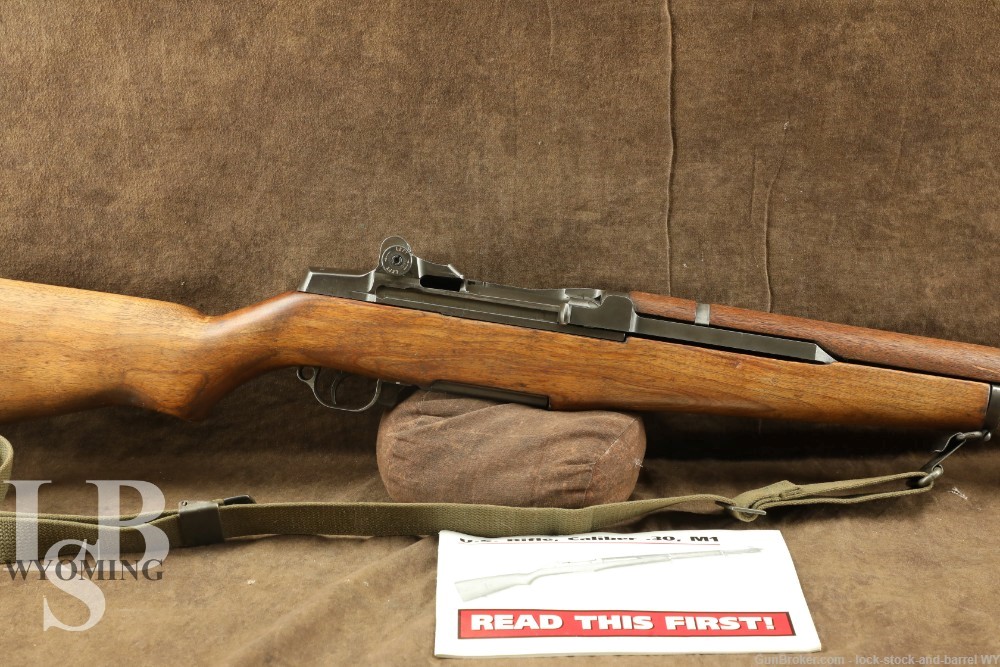 WWII Springfield M1 Garand U.S. .30-06 Semi Automatic Rifle 1944 C&R