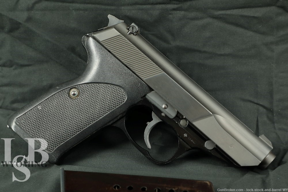 Walther Model P5 9mm Luger DA/SA Semi-Auto Pistol w/ Mag MFD 1980