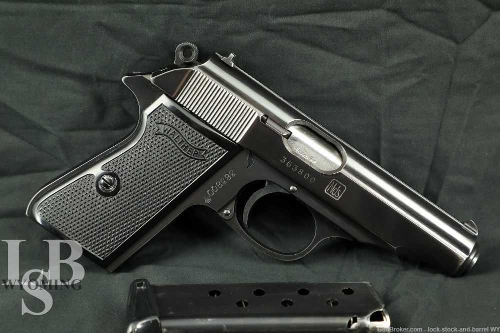 Walther Niedersachsen State Police Model PP 7.65mm .32 ACP Pistol 1966 C&R
