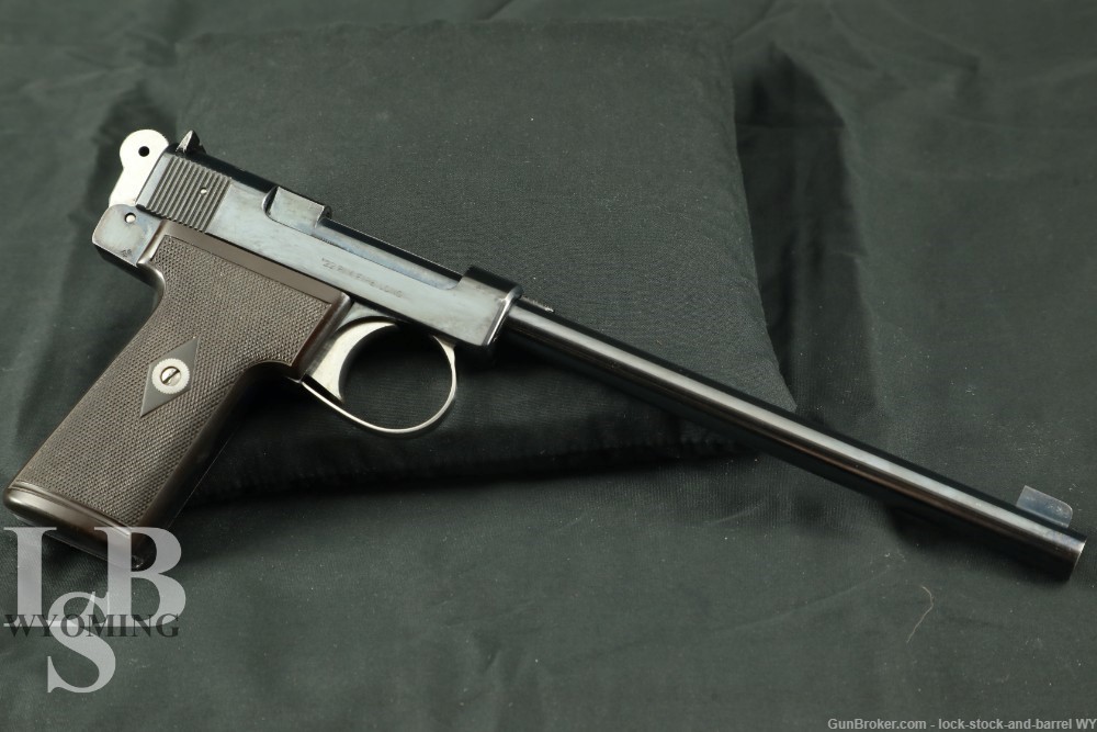 Webley & Scott Model 1911 Target Pistol .22 Rimfire Long Single Shot, C&R