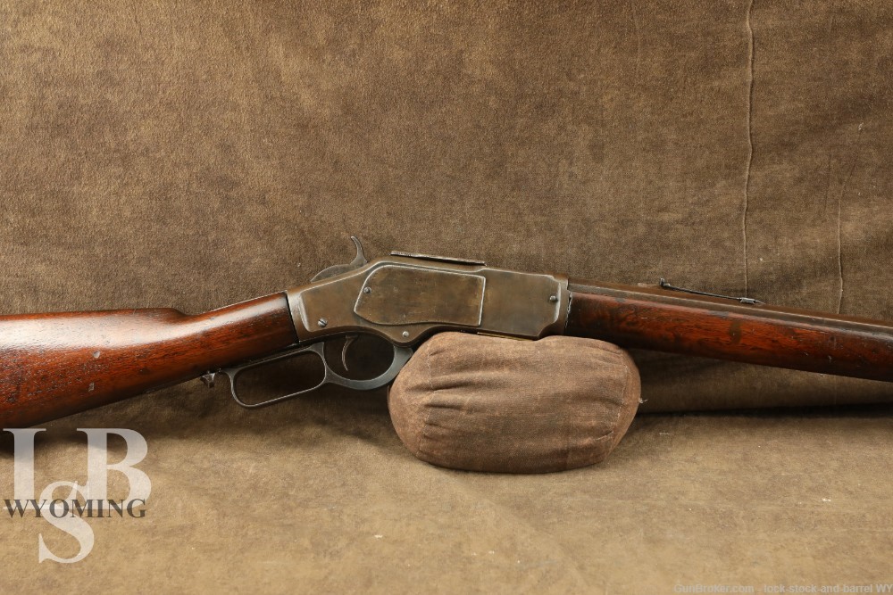 Winchester 1873 3rd Model in .22 Short Lever Action Rifle, 1884 Antique