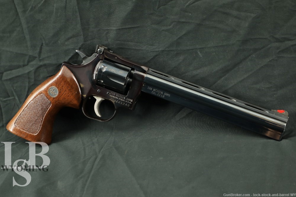 Dan Wesson Arms Monson 22-VH 22VH 8″ .22 Long Rifle Revolver, 1970s-1990s