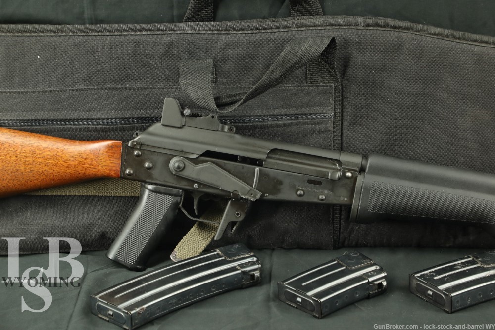 Pre Ban Finnish Valmet M76 W .223 Rem 16” Rifle AK47 AKM Galil, 3 Magazines