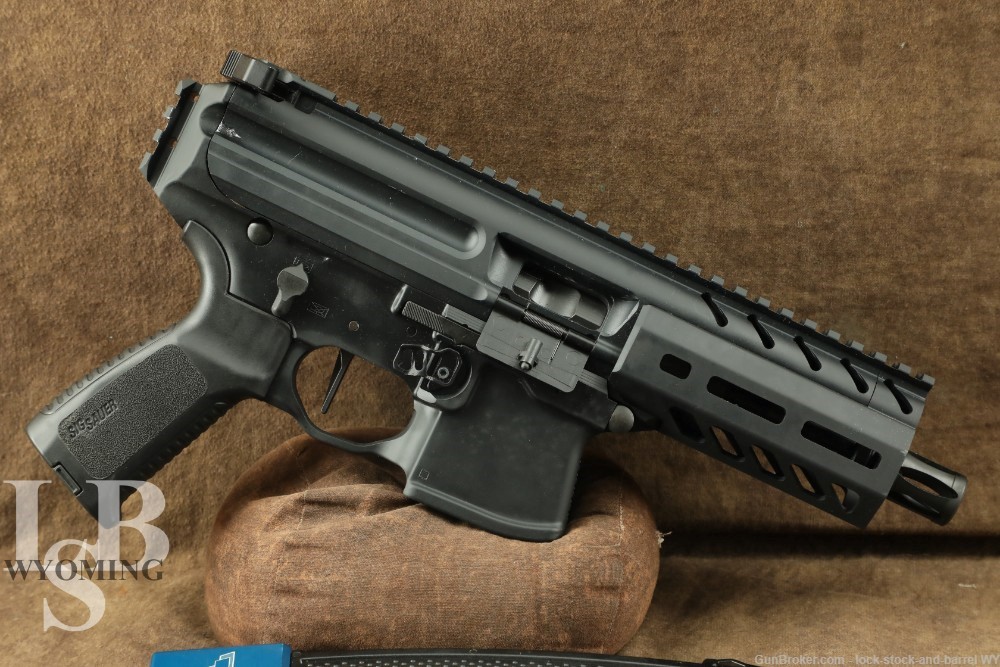 Sig Sauer MPX K 9mm NATO 4.5” Semi-Auto Pistol w/ Mags Taran Tactical