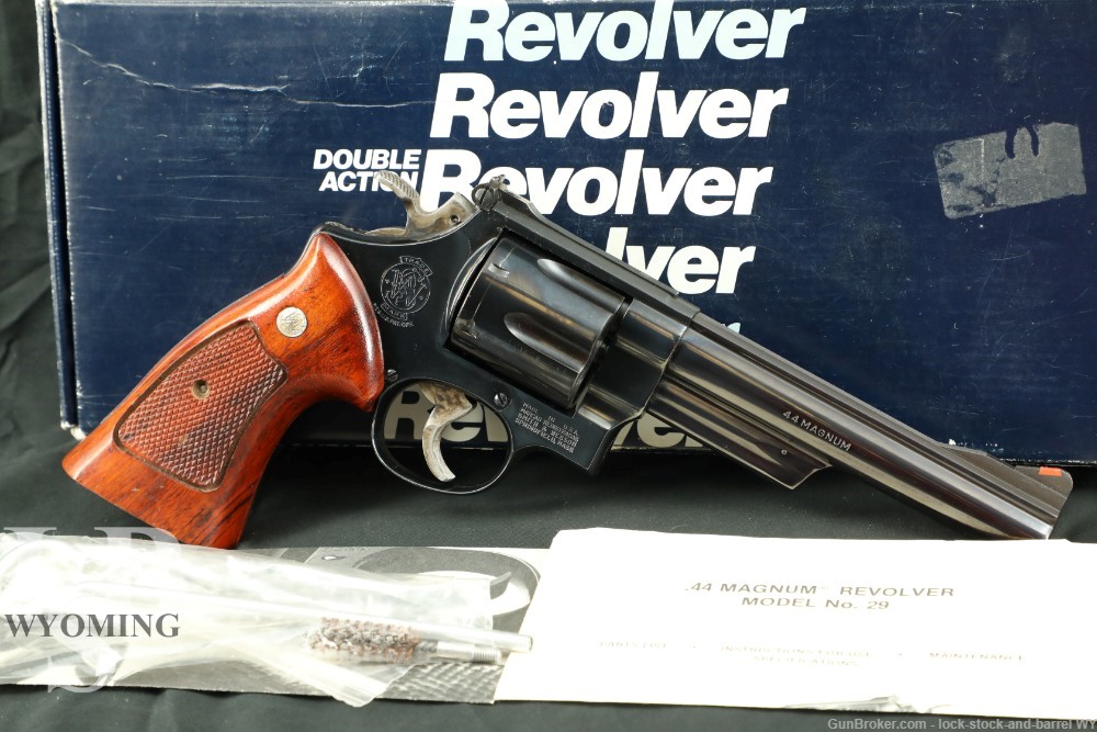 Smith & Wesson S&W Model 29-3 .44 Magnum 6” Revolver, MFD 1983-1987