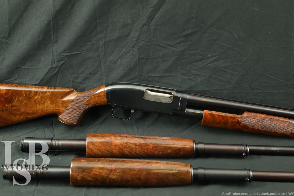 Winchester Model 12 1912 16 GA Three Barrel Set Pump Shotgun, MFD 1952 C&R