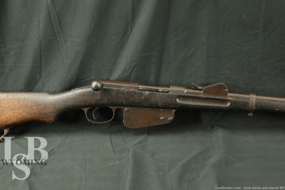 Austrian Steyr Mannlicher M1886 Straight Pull Rifle In 11x58mmR, Antique