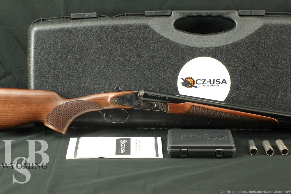CZ Sharptail Double Barreled Shotgun 28” 28GA SXS w/ Case and Chokes