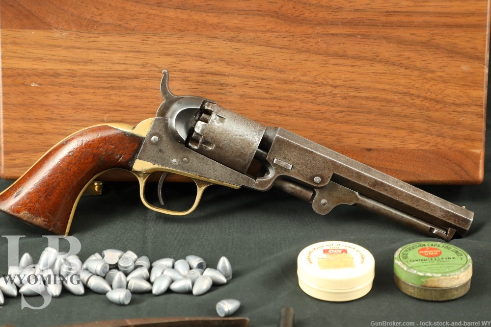 Colt 1849 Pocket .31 Caliber Percussion Cap & Ball Revolver, 1863 Antique