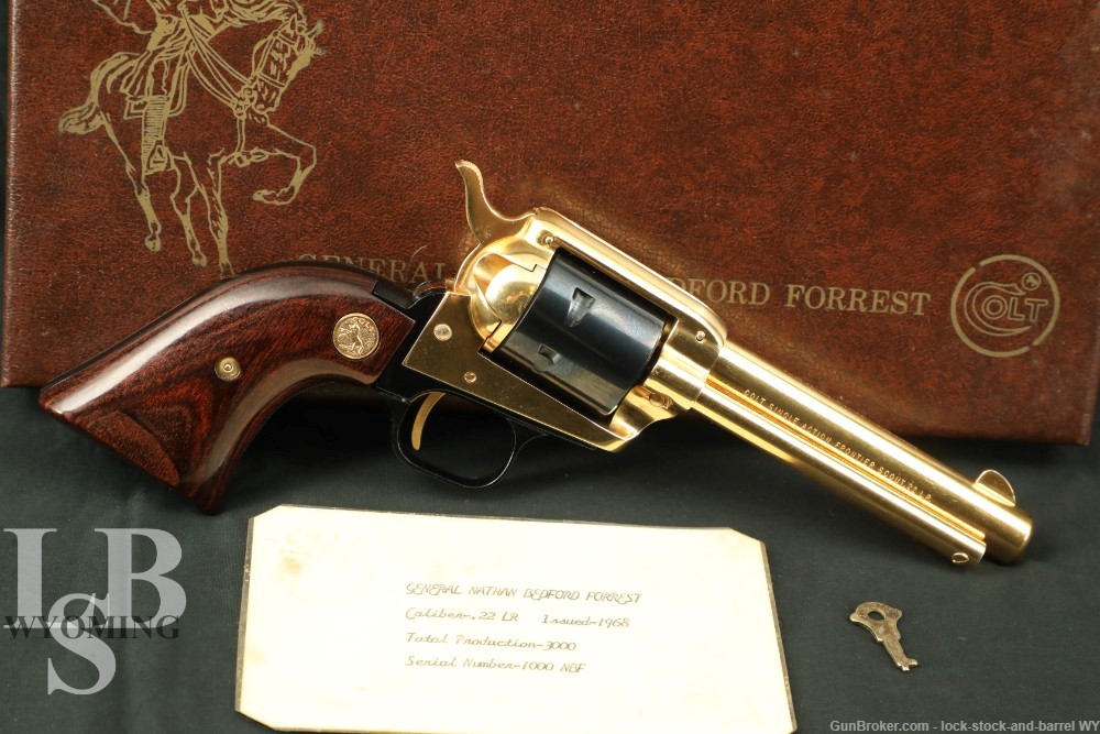 Colt Nathan Bedford Forrest Frontier Scout 22 Long Rifle Revolver, 1968 C&R