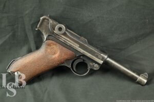 German Pre-WWII "G" Code "S/42" Mauser P.08 Luger 9mm Semi-Auto Pistol 1935