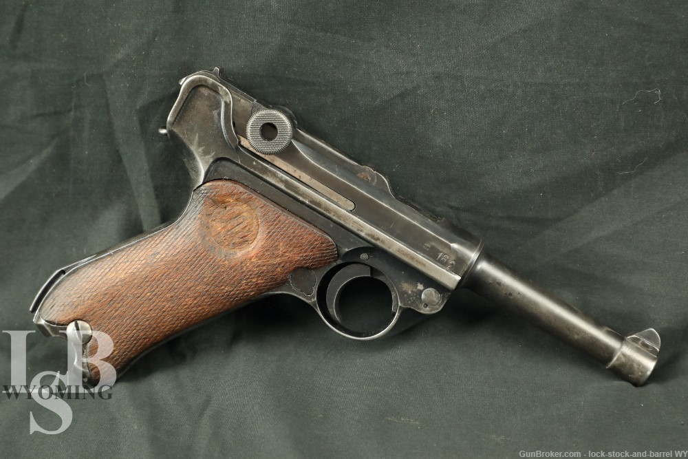 German Pre-WWII “G” Code “S/42” Mauser P.08 Luger 9mm Semi-Auto Pistol 1935