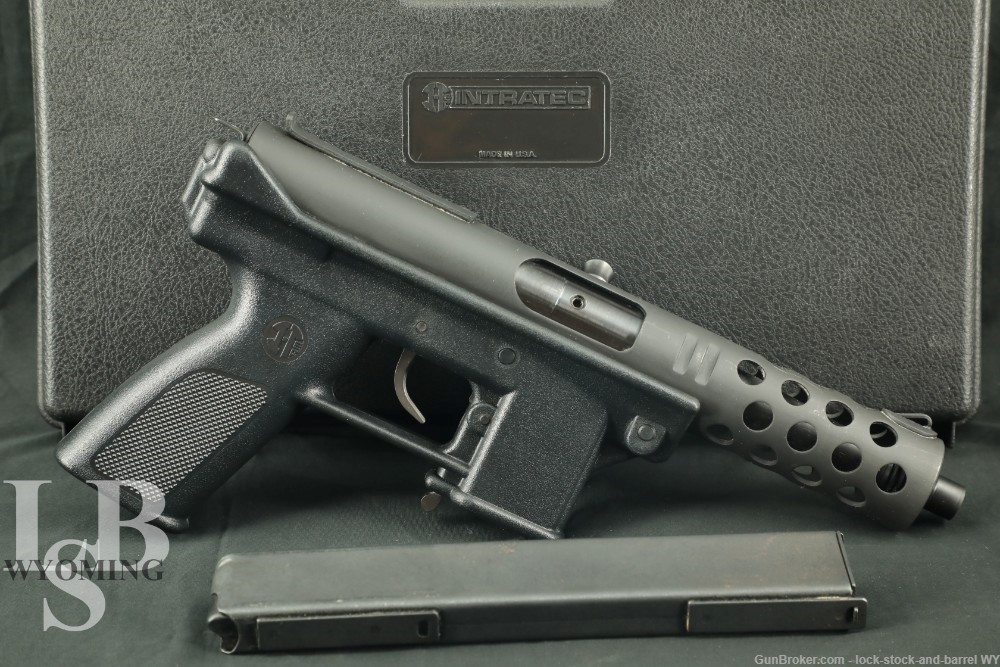 Pre Ban Intratec TEC-DC9 9mm 5” Semi-Auto TEC-9 Pistol w/ Case & Magazine