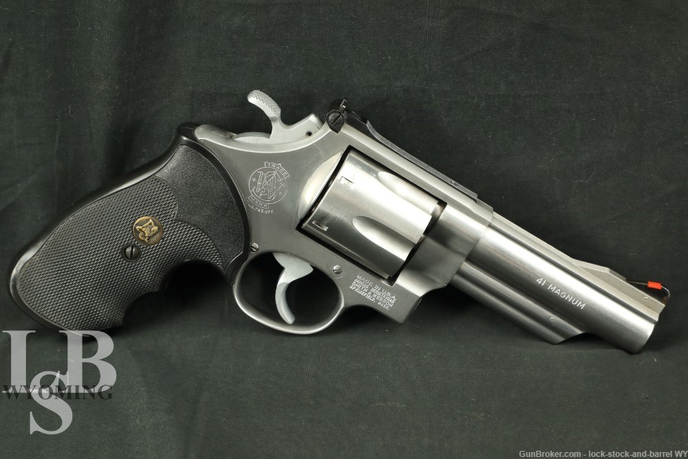Smith & Wesson Model 657 .41 Magnum Target DA/SA Revolver, MFD 1987