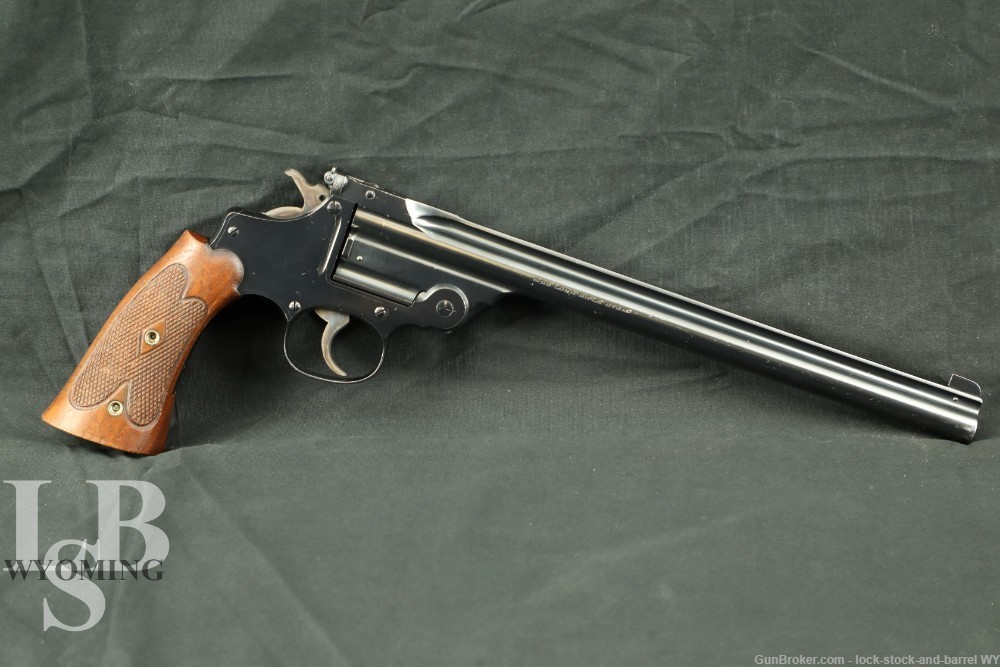 Smith and Wesson Third Model Perfected 10″ Olympic Barrel 22 LR C&R