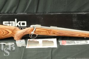 Stainless Sako 75 Model III Varmint In .260 Rem 24” Barrel W/ Box, Parts