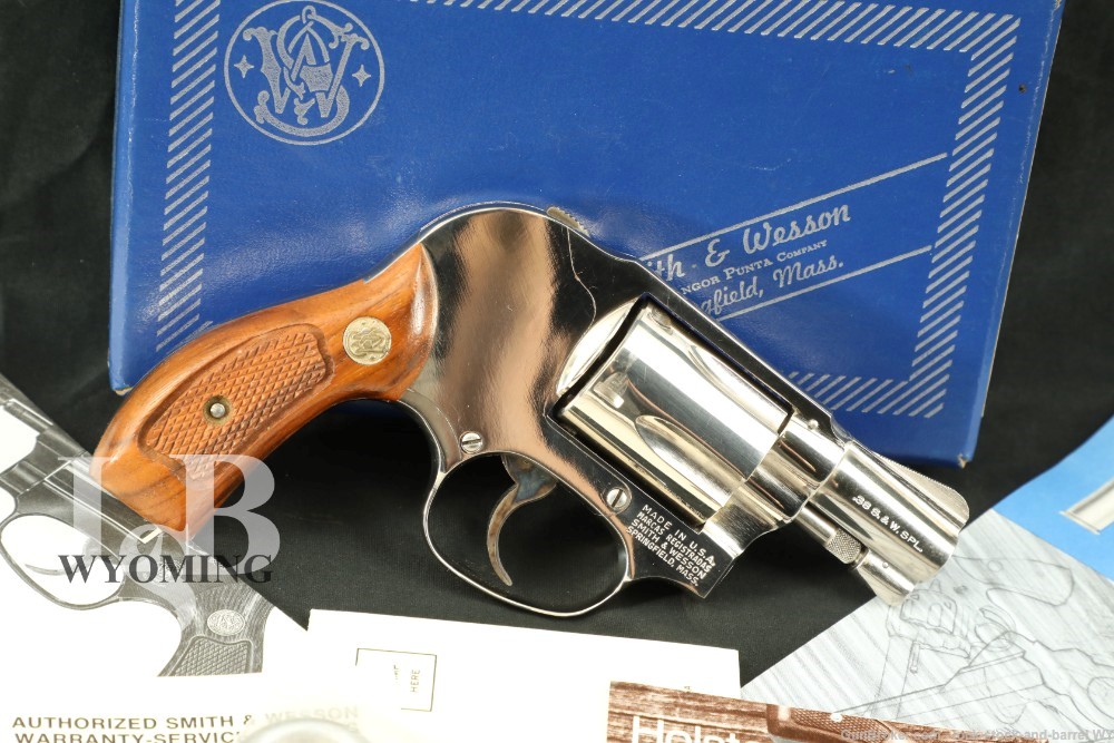 Smith & Wesson S&W Model 49 Bodyguard .38 Spl 2″ Revolver 1981