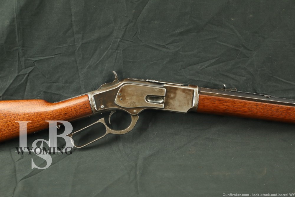 Winchester 1873 3rd Model 24″ .44-40 WCF Lever Action Rifle, 1884 Antique