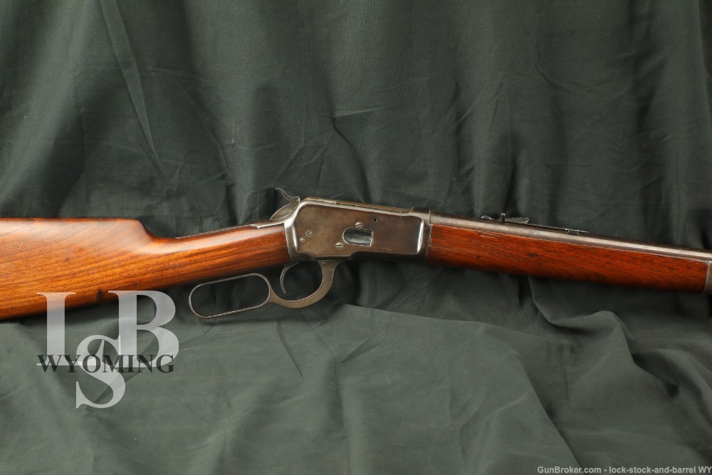 Winchester Model 1892 92 24″ .25-20 WCF Lever Action Rifle, MFD 1914 C&R